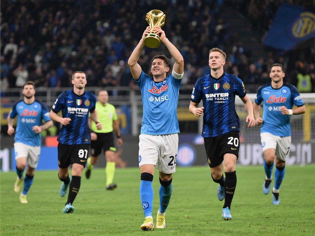 当意甲赛季进入最后的紧张时刻，争冠形势变